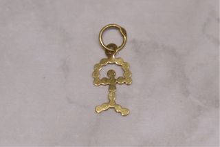 COLGANTE INDALO, ORO 18K/0.4g