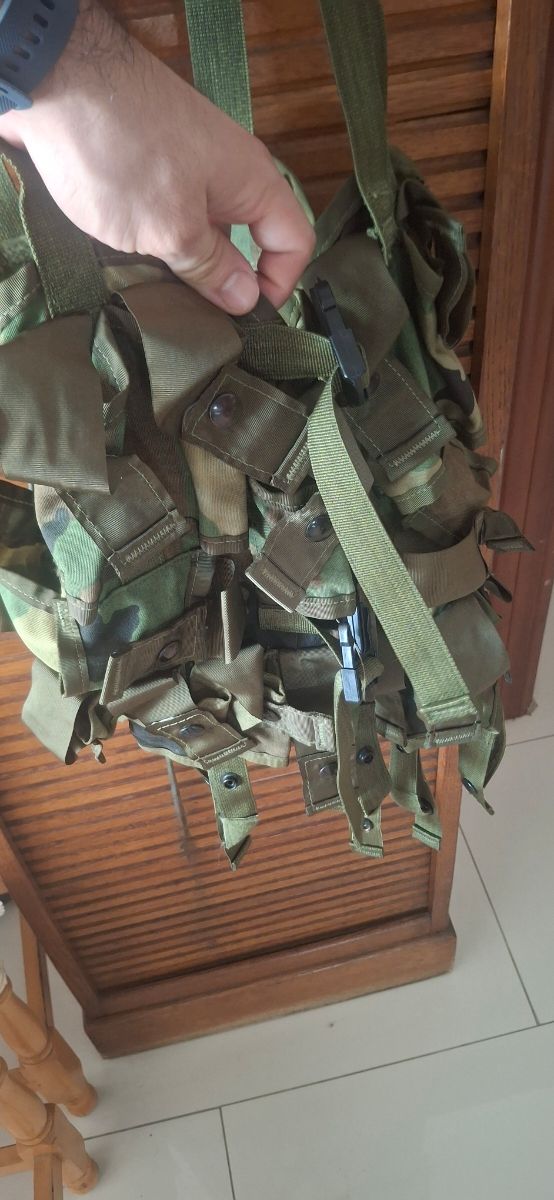 Chaleco Táctico LBV Grenadier 40mm Woodland