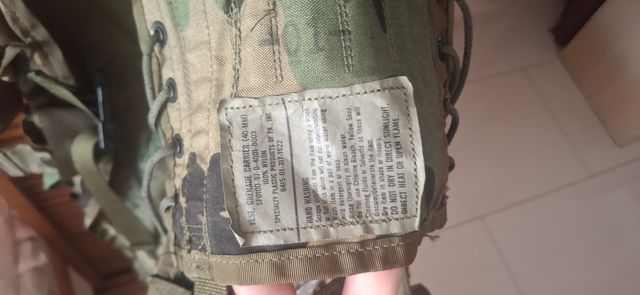 Chaleco Táctico LBV Grenadier 40mm Woodland