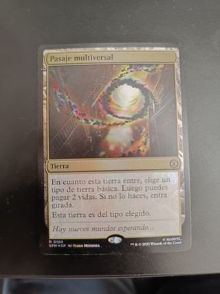 Pasaje Multiversal Magic The Gathering Tierra
