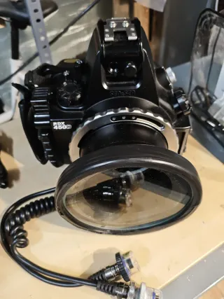 Equipo Fotografia Submarina Canon
