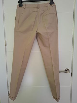 Pantalón beige Sfera Talla 38