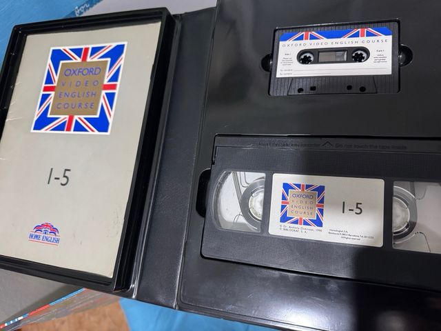 Clases de Inglés Oxford Course Cintas VHS
