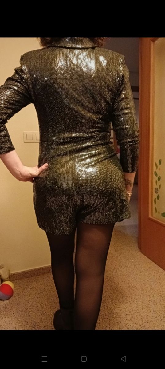 Mono Zara lentejuelas