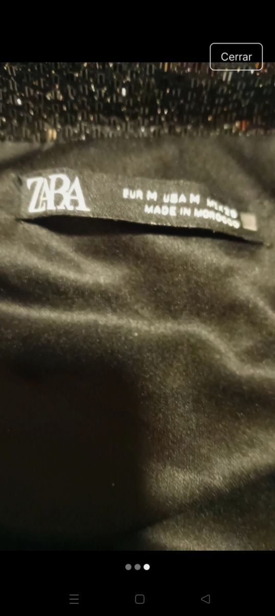 Mono Zara lentejuelas