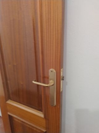 Puerta de interior de madera