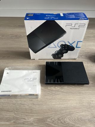 Consola PlayStation 2 Negra + Accesorios