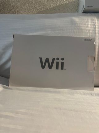 Nintendo Wii sin estrenar