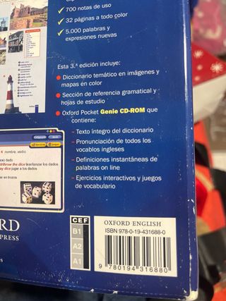 Diccionario Oxford Pocket: Esp-ing/Ing-esp 3rd ...