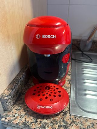 Cafetera Bosch Tassimo Roja