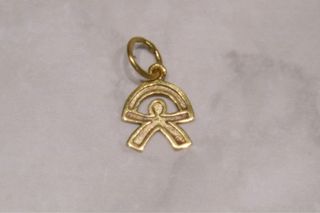 COLGANTE INDALO, ORO 18K/0.4g