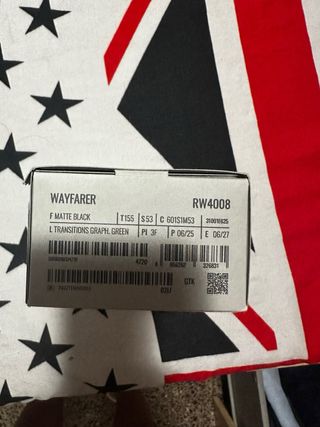 Transitions Negro mate , Wayfarer (Gen 1)
