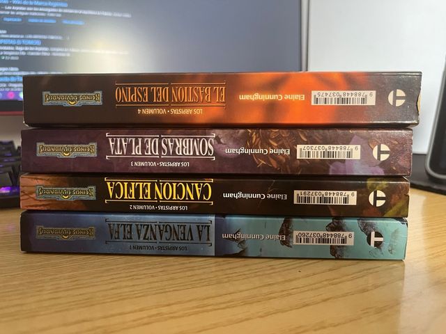 4 volumenes reinos olvidados, Los arpistas