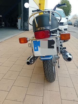 BMW R75/7 Moto Clásica año 1971