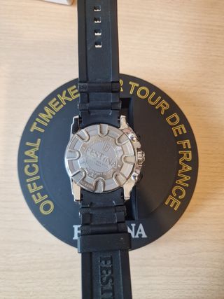 Reloj Festina Chrono Bike Morado y Plateado