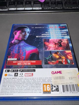 PS5 Spider-Man Miles Morales Edición Ultimate