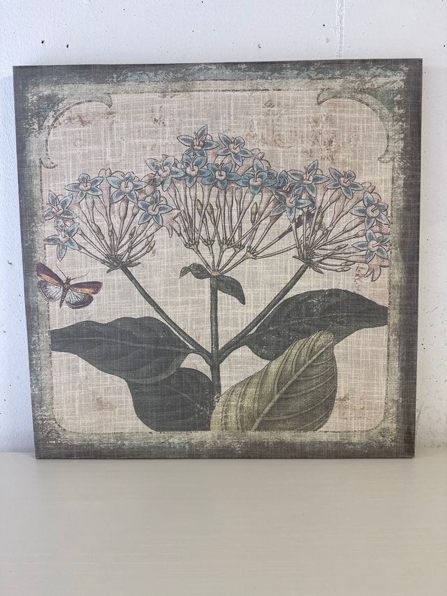 Cuadro decorativo floral