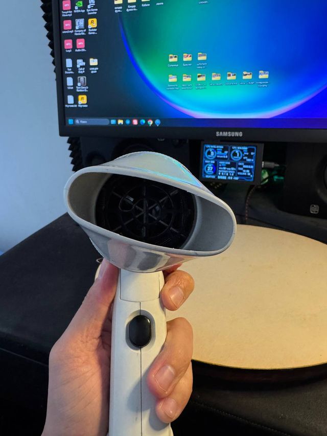 Asciugacapelli da viaggio Braun Silencio 1250