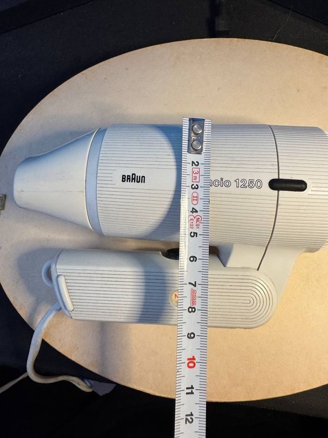 Asciugacapelli da viaggio Braun Silencio 1250