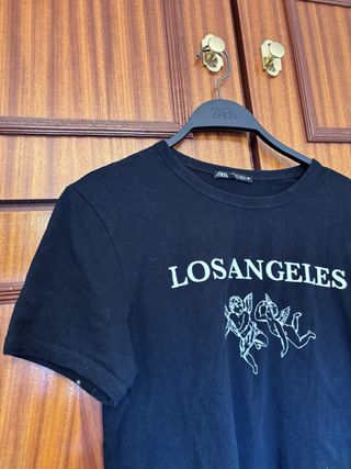 Crop top Los Ángeles Zara Talla única