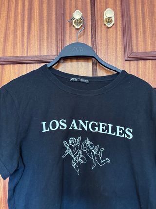 Crop top Los Ángeles Zara Talla única