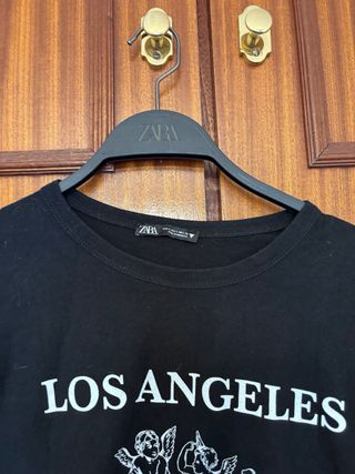 Crop top Los Ángeles Zara Talla única