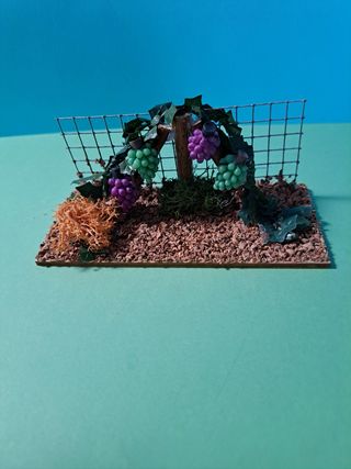 Decoración Belén: Vid con uvas