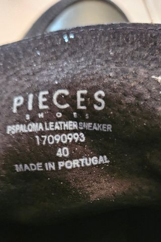 Scarponcini pelle neri/verdi