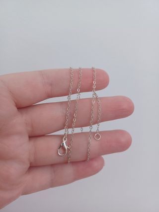 Cadena plateada