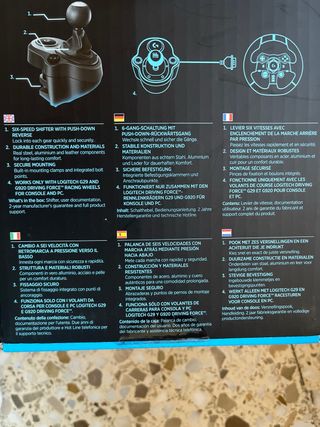 Volante Logitech G920 Driving Force Xbox One/PC