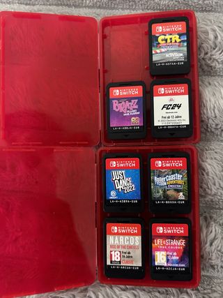 Juegos Nintendo Switch: CTR, Bratz, FC24, Just Dan
