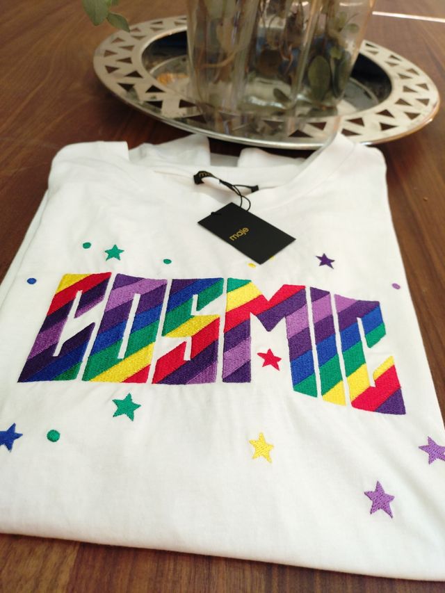 Camiseta Maje Talla S Multicolor Estrellas