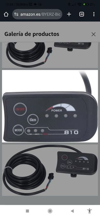 Pannello di controllo per bici elettriche B10