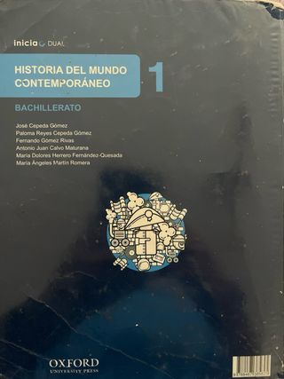 Inicia Historia del mundo contemporáneo 1.º Bac...