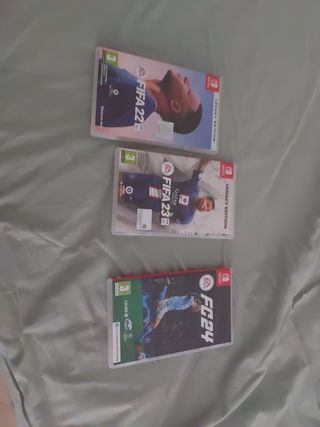 FIFA 22, 23 y FC 24 para Nintendo Switch