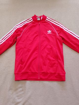 Chaqueta Adidas Roja Talla 13-14años