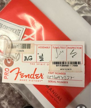 Fender Telecaster American Pro