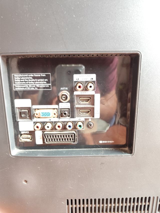 Televisor Samsung 40" Negro