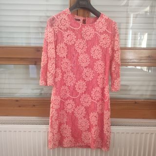Vestido fiesta encaje lentejuelas NB sport