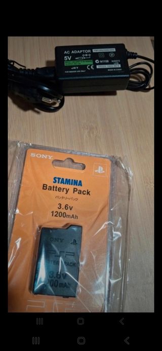 Batería y Cargador PSP 2004 3004