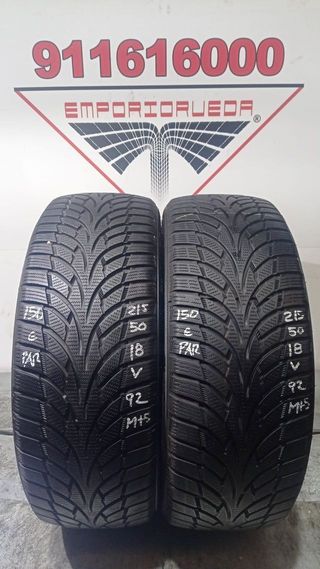 215 50 18 V NANKANG RUEDA INVIERNO M+S SEMINUEVA