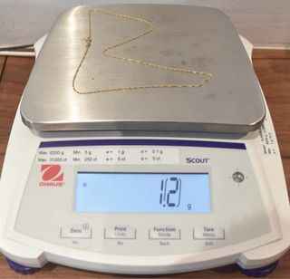 CADENA DE ORO 18K/1.2Gr