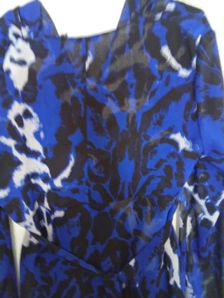 Blusa/Vestido Punt Roma Escote y Lazada Talla M