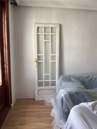 Puertas antiguas madera y cristal 