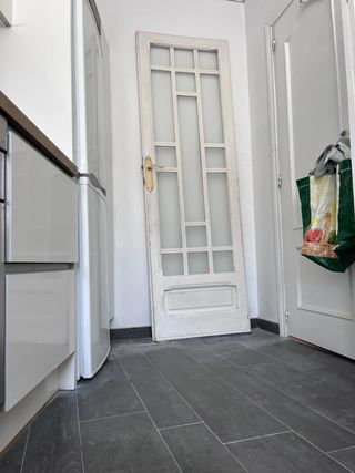 Puertas antiguas madera y cristal 