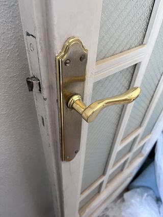 Puertas antiguas madera y cristal 
