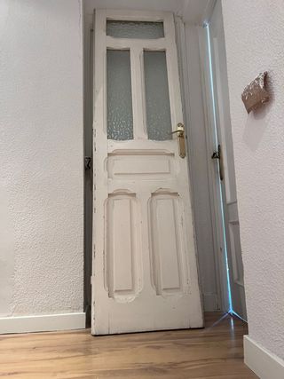 Puertas antiguas madera y cristal 