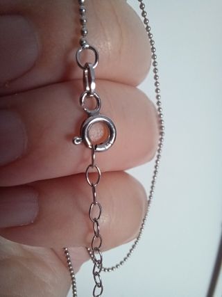 Cadena de plata