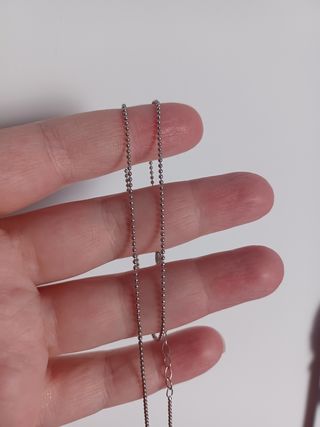 Cadena de plata