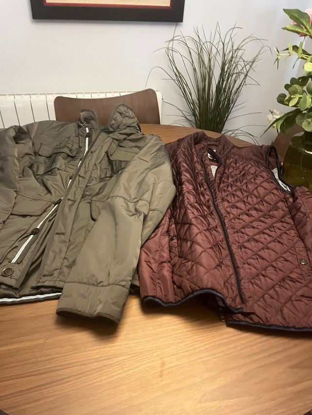 Chaquetón hombre 2 piezas con chaleco